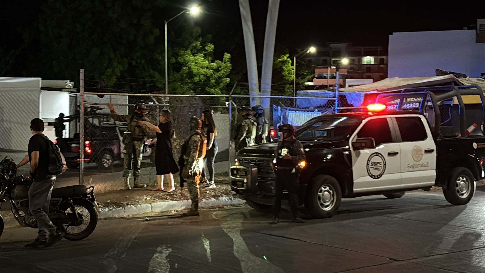 Balacera y Persecución en Culiacán Deja un Presunto Delincuente Muerto y Cuatro Detenidos